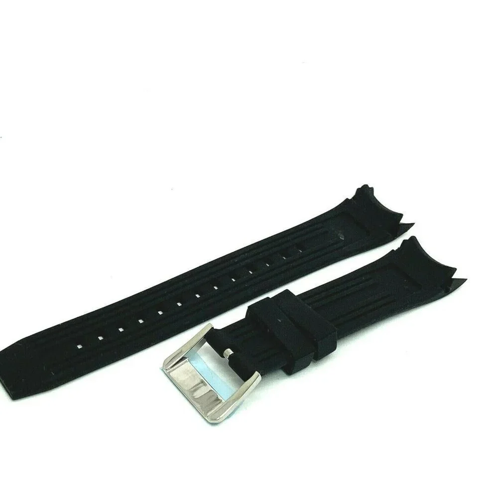 Replacement Band For Citizen Promaster Men's Watch Black Rubber 23mm Lug Strap